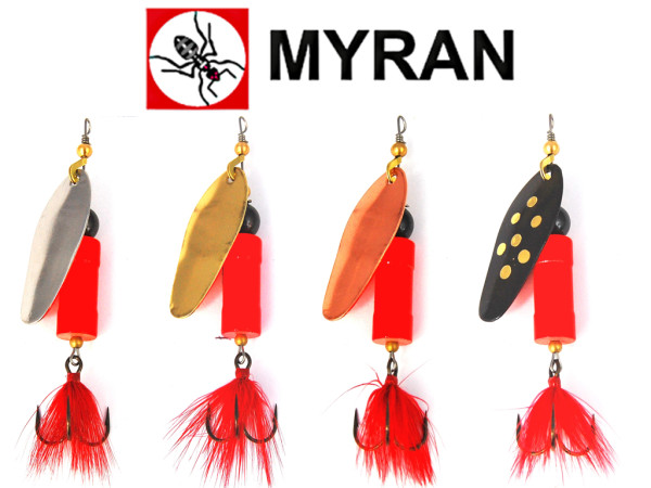 Myran Spinner Tuna Lax Hot 25g - 30 g