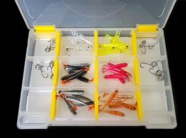 Lieblingsköder Barsch 5 cm Komplett - Tacklebox