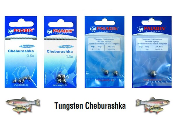 Tungsten Cheburashka - Flexibler Jig - Natur - 0,6 bis 10 g