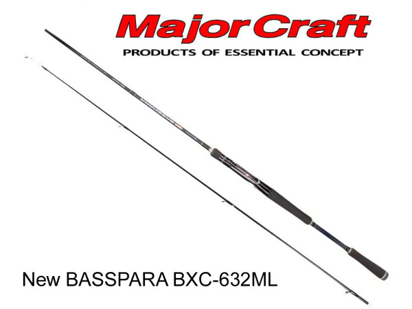 Major Craft New BASSPARA BXC-632ML - Baitcast