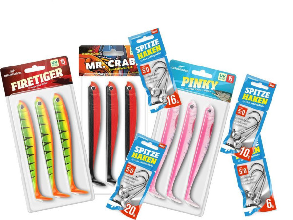 Raubfischstore - Lieblingsköder Räuberset 15 cm trübes Wasser