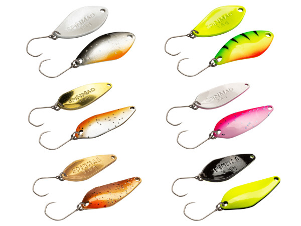 SPINMAD - Spoon-Set - 6 Spoons - 1,5 bis 3,5 g
