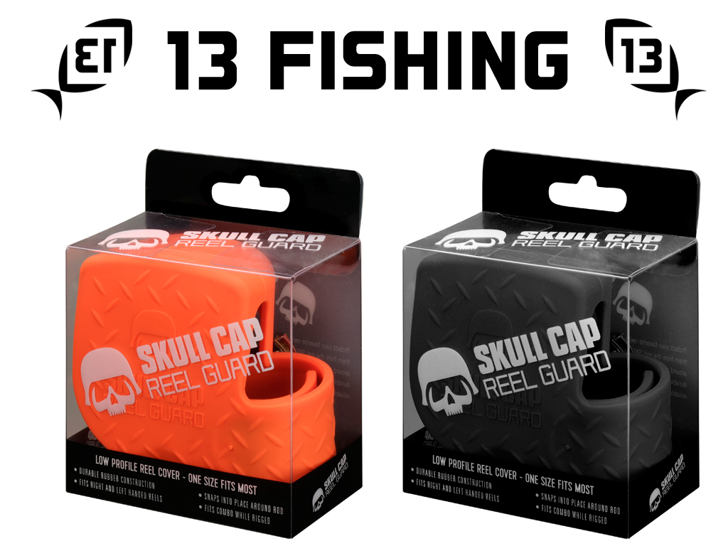 13 FISHING Skull Cap Reel Guard 