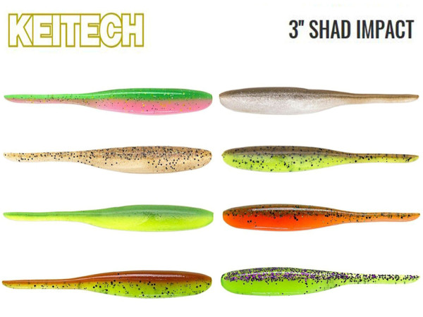 Keitech Shad Impact 3" Pintail