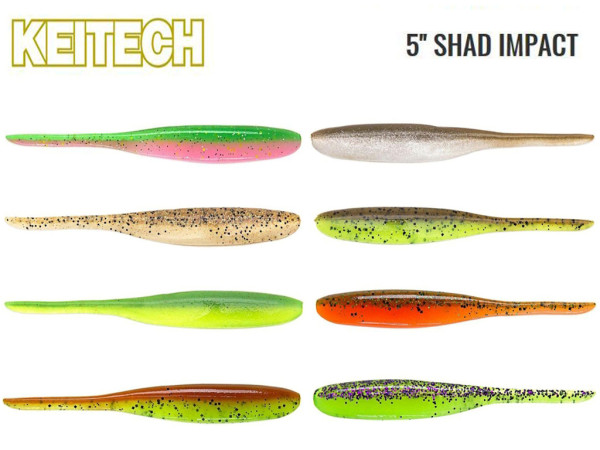 Keitech Shad Impact 5" Pintail