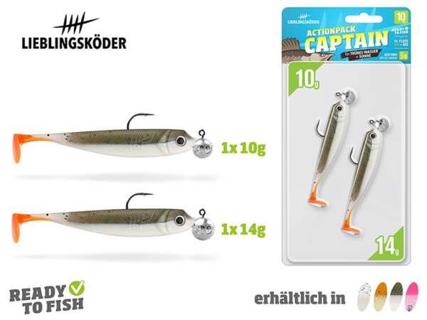 Lieblingsköder - Actionpack 10 bis 12,5 cm