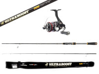Angelset Barsch - Ultraboost Barsch Rute + Rolle Daiwa Fuego LT 1000 D Angelset Barsch - Ultraboost Barsch Rute + Rolle Daiwa Fuego LT 1000 D