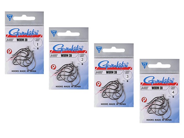 Gamakatsu Worm 39 Einzelhaken