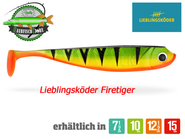 Lieblingsköder - Firetiger - 7,5 bis 15 cm