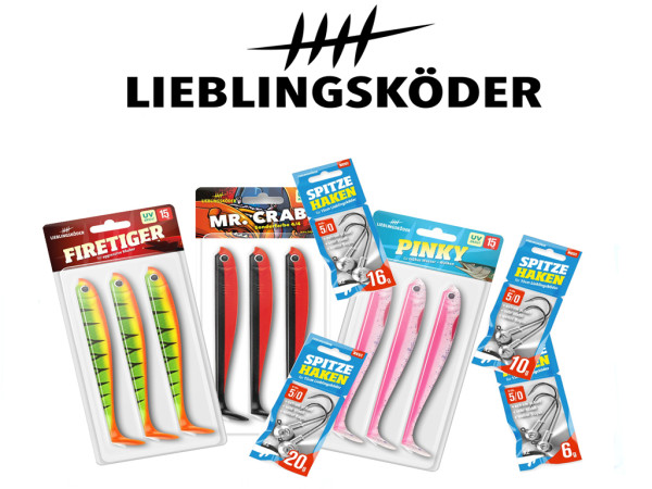 Raubfischstore - Lieblingsköder Räuberset 15 cm trübes Wasser