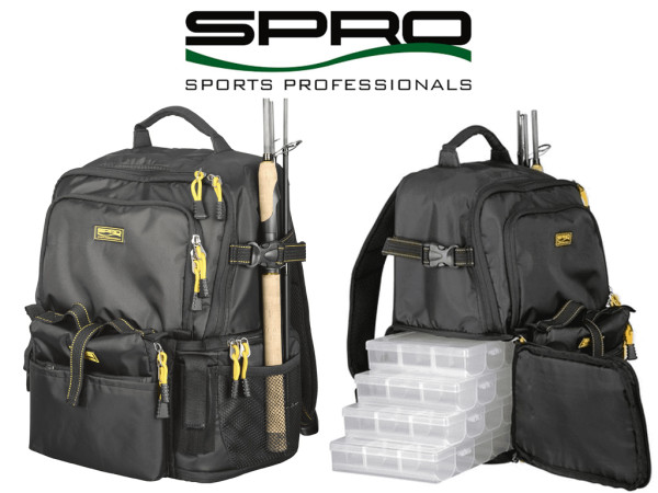 Spro Backpack 2 - Angelrucksack - schwarz