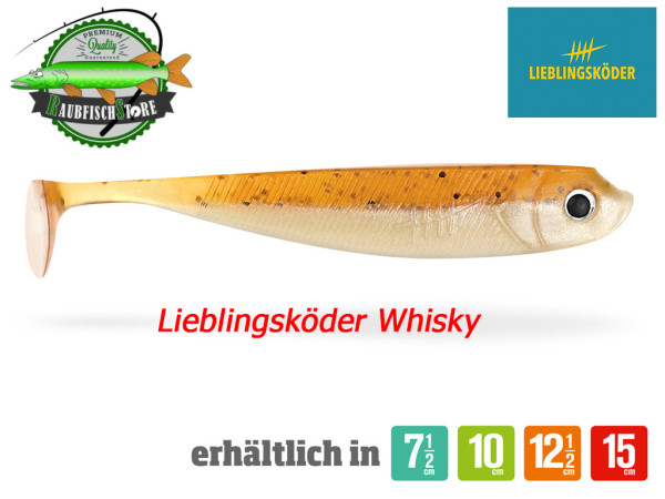 Lieblingsköder - Whisky - 7,5 bis 15 cm