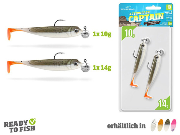 Lieblingsköder - Actionpack 10 bis 12,5 cm