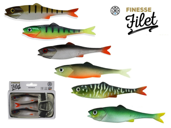 #LMAB - Finesse Filet 11 cm - alle Farben