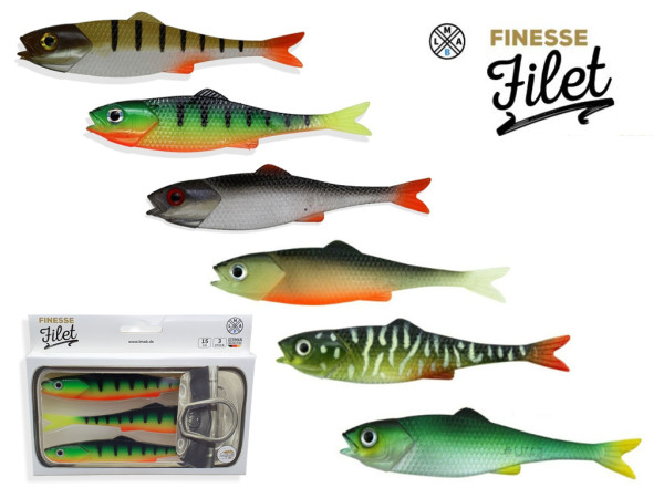 #LMAB - Finesse Filet 15 cm - alle Farben