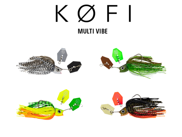 LMAB KÖFI Multi Vibe - Hakengröße 1/0 - Barsch