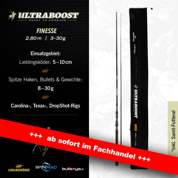 ULTRABOOST Finesse 2,80 m - 3 bis 30 g