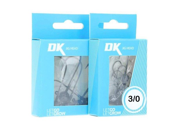 Deka Jigkopf 3/0 schwarz - 5 g bis 18 g