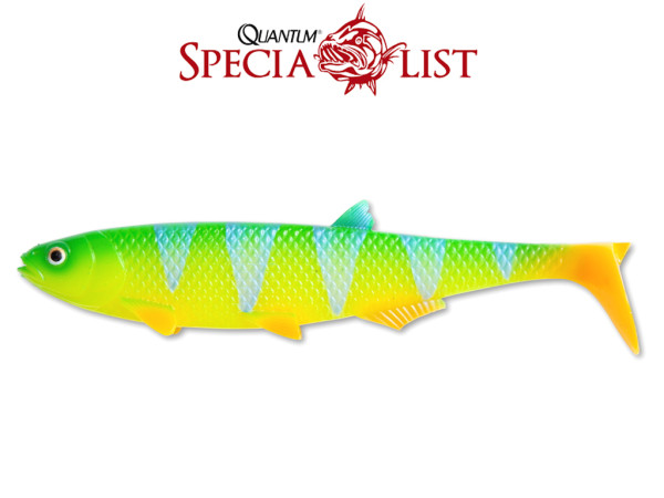 Quantum Yolo Pike Shad - Firetiger