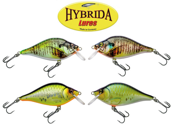 Hybrida K 1 Crankbait - Slow Floating - 9 cm - 25 g