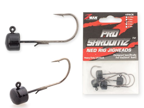 Z-MAN - PRO SHROOMZ Ned Rig Jighead - Haken 2/0