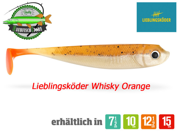 Lieblingsköder - Whisky Orange 7,5 bis 15 cm