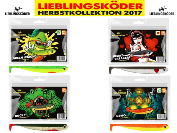 Lieblingsköder - Sonderfarben 12.5 bis 15 cm