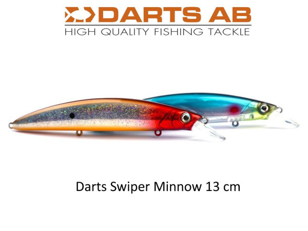Darts Swiper - Minnow Wobbler 13 cm - VMC Haken