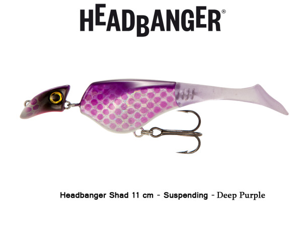 Headbanger Shad 11 cm Suspending 11 g