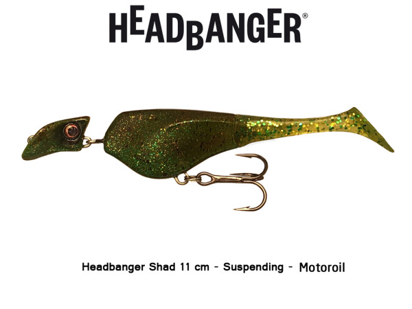 Headbanger Shad 11 cm Suspending 11 g