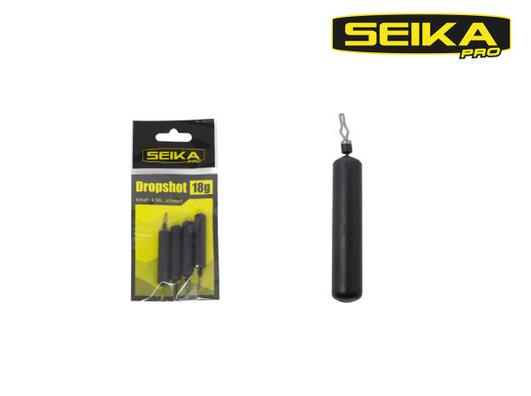SEIKA PRO - Dropshot-Bleie - schwarz 5 bis 40 g - Stabform