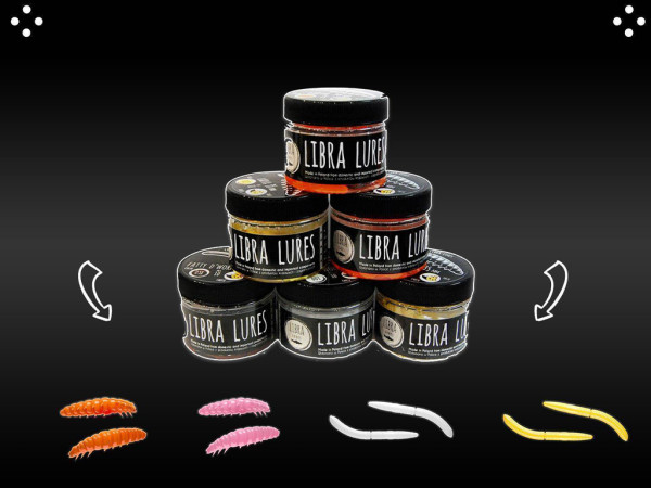 LIBRA LURES - Larve Cheese - 30 mm