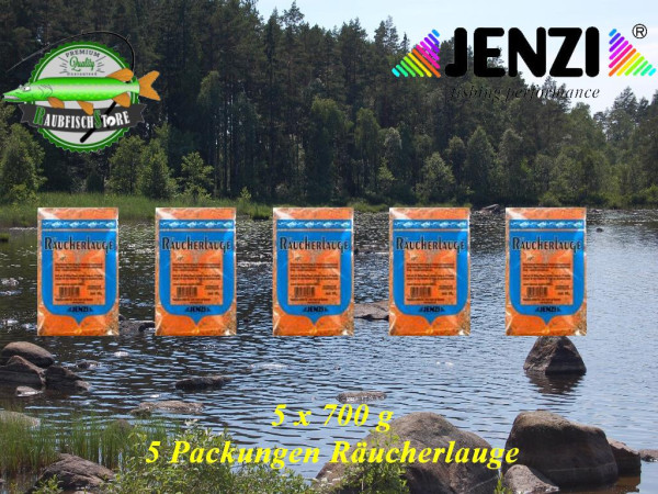Jenzi Räucherlauge - Das Original - 5 er Pack