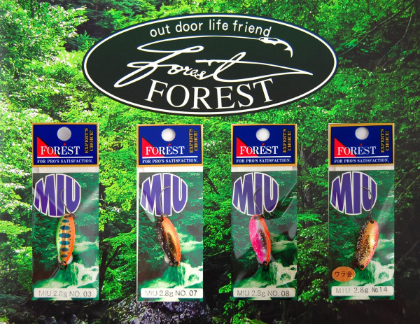 FOREST Miu Native 2,8 g - Forellenblinker