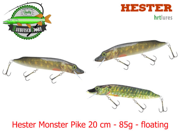 Hester Monster Pike 20 cm