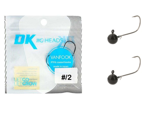 DekaTungsten - Jighaken Gr. #2 - 1,8 g bis 10,6 g - Made in Japan