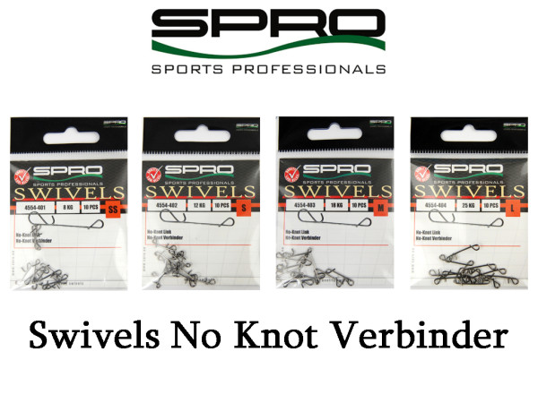 Spro Swivels - No Knot Verbinder - Verschiedene Größen