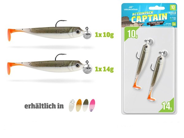 Lieblingsköder - Actionpack 10 bis 12,5 cm