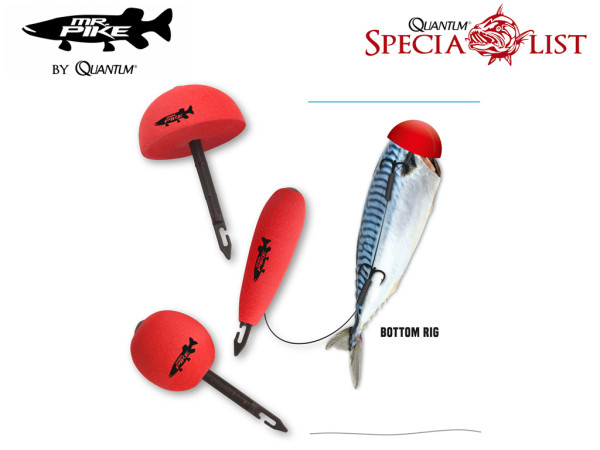 Mr. Pike Bait Pop Up Kit rot 3 Stück