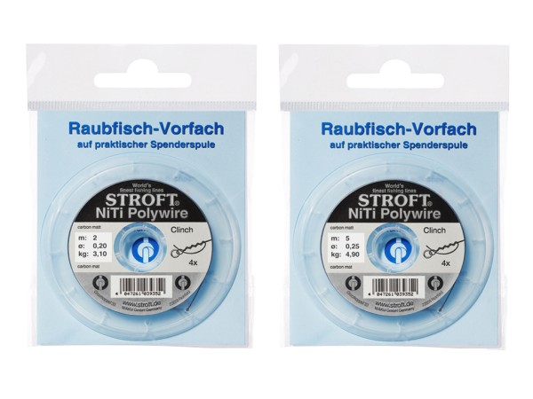 Stroft NiTi Polywire Vorfachmatrerial